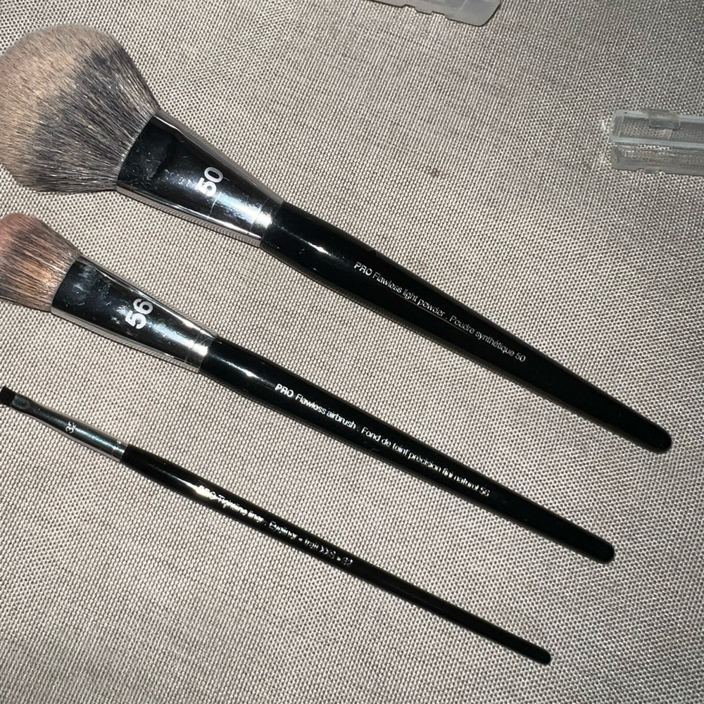 Sephora Pro Flawless Brushes + Lids x3 “LOWEST PRICE!”